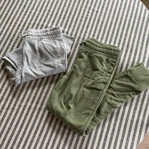 2 Pair Slim fit Joggers size 10/12 (Kids)